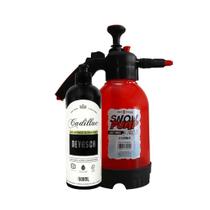 Snow Pump 3 em 1 Manual Espuma Densa Com Nevasca Shampoo Alto Rendimento Limpeza Eficiente