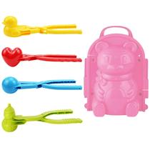 Snowball Maker Handy Scoopers Catcher Snow Sand Toys Crianças Brinquedos de inverno ao ar livre Grande clipe de bola de neve Jogos de neve para crianças
