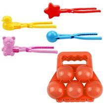 Snowball Maker Handy Scoopers Catcher Snow Sand Toys Crianças Brinquedos de inverno ao ar livre Grande clipe de bola de neve Jogos de neve para crianças