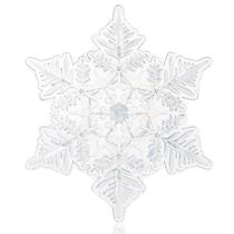 Snowboard Stomp Pad devembr 3D Clear Snowflake PVC 13 x 11,5 cm Snowboard Stomp Pad devembr 3D Clear Snowflake PVC 13 x 11,5 cm