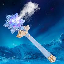 Snowflake Toy Wand CharmRegion com luz de spray musical para crianças Snowflake Toy Wand CharmRegion com luz de spray musical para crianças