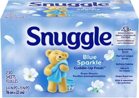 Snuggle Lenço Amaciante Para Secadora De Roupas - 230 Lenços