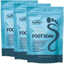 Soak para pés ForPro Professional, óleo de melaleuca e mentol 480 ml