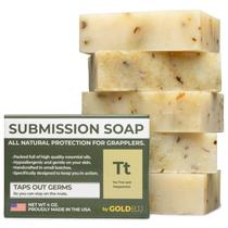 Soap Bar Gold BJJ Premium, óleo de melaleuca, 120 ml, pacote com 5 Soap Bar Gold BJJ Premium, óleo de melaleuca, 120 ml, pacote com 5