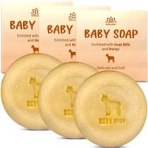 Soap Bars Relaxcation 3 Baby com leite de cabra e mel, pacote x3 Soap Bars Relaxcation 3 Baby com leite de cabra e mel, pacote x3