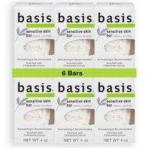 Soap Basis Sensitive Skin Bar, pacote de 4 onças com 6 sem perfume Soap Basis Sensitive Skin Bar, pacote de 4 onças com 6 sem perfume