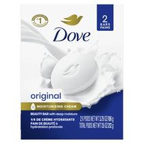 Soap Dove Beauty Bar Original, 2 barras, pacote com 12, 110 g