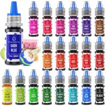 Soap Dye Wayin 20 Colors Bath Bomb Corante Líquido Food Grade Soap Dye Wayin 20 Colors Bath Bomb Corante Líquido Food Grade