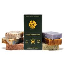 Soap Iron Lion Bar Hand Body Bath, peidos de frutas, pacote com 6 unidades, vegano Soap Iron Lion Bar Hand Body Bath, peidos de frutas, pacote com 6 unidades, vegano