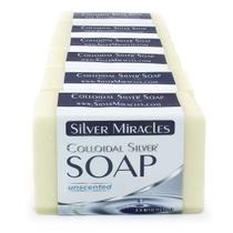 Soap Silver Miracles Coloidal Silver Silver, pacote com 6