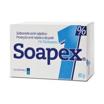 Soapex 1 Triclosano 1 Sabonete 80 G