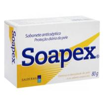 Soapex sabonete antisseptico 80g - galderma
