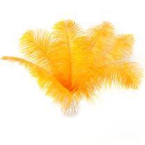 Soarer Ostrich Feathers Gold, 15 peças, 25 a 30 cm, decoração artesanal