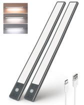 Sob as luzes do gabinete EZVALO 134 LED 3200mAh 3 temperaturas de cor