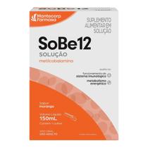 SoBe12 Solução Metilcobalamina Suplemento Alimentar Morango 150ml