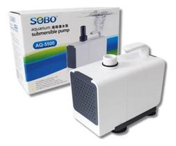 Sobo bomba submersa aq-5500 3000/h 60w col 3m 127v