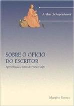 Sobre o ofício do escritor Sobre o ofício do escritor