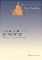 Sobre o ofício do escritor