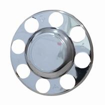 Sobre Tampa Cromada Cubo Tração para Mercedes-Benz 3/4 / 709 / 710 / 712 / 914 / 915 Accelo - 8 Furos