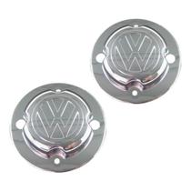 Sobre Tampa Cubo De Roda Cromado Caminhão Vw - Dianteiro (Par) Sobre Tampa Cubo De Roda Cromado Caminhão Vw - Dianteiro (Par)