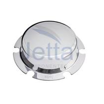 Sobre Tampa Cubo Implemento 6 Furos Cromado