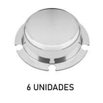 Sobre Tampa Do Cubo Carreta 5 Furos Menor Cromada 6 Unidades Sobre Tampa Do Cubo Carreta 5 Furos Menor Cromada 6 Unidades