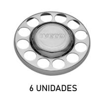 Sobre tampa do cubo da tração iveco 3/4 6 unidades