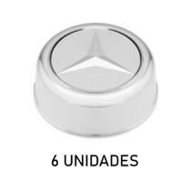 Sobre Tampa Do Cubo Dianteiro Mb Acello Cromada 6 Unidades