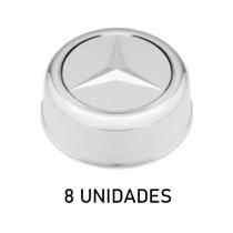 Sobre Tampa Do Cubo Dianteiro Mb Acello Cromada 8 Unidades