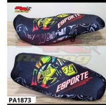 Sobrecapa Banco Moto Personalizada Tecido Antitermica - RR Racing