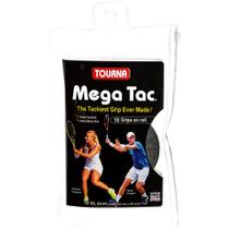 Sobremango para Tenis Tourna Mega Tac Negro Paquete de 10 Sobremango para Tenis Tourna Mega Tac Negro Paquete de 10