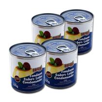 Sobremesa lactea sabor leite condensado diet 335g hué - kit 4 unidades