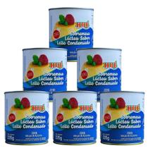 Sobremesa lactea sabor leite condensado diet 335g hué - kit 6 unidades