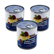Sobremesa lactea sabor leite condensado diet lata 335g - kit 3 unidades Sobremesa lactea sabor leite condensado diet lata 335g - kit 3 unidades