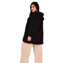 Sobretudo blusa de frio feminina casaco teddy