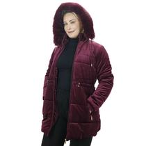 Sobretudo Feminino Chamua Gola Pelinho Inverno Moda Estilo