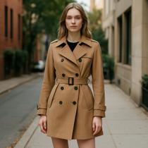 Sobretudo Feminino Manga Longa Paka Peaky Blinders