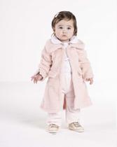Sobretudo Infantil Ana Cecília - Rosa