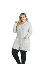 Sobretudo Longo Plus Size Ref.52170