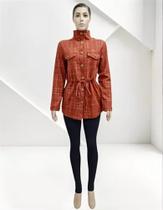 Sobretudo Parka Feminino algodão