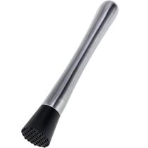 Socador Amassador de Frutas para Drinks Caipirinha de Inox com Ponta de Plástico 20,5x3,3 cm Socador Amassador de Frutas para Drinks Caipirinha de Inox com Ponta de Plástico 20,5x3,3 cm