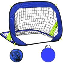 Soccer Goal EVERRUSH Pop Up Kids Toddler com bolsa de transporte 100x70cm Soccer Goal EVERRUSH Pop Up Kids Toddler com bolsa de transporte 100x70cm