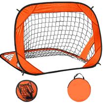 Soccer Goal EVERRUSH Pop Up Kids Toddler com bolsa de transporte 100x70cm