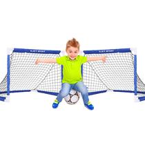 Soccer Goal TGU Kids Games & Toys Football Net, conjunto de 2, azul Soccer Goal TGU Kids Games & Toys Football Net, conjunto de 2, azul