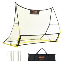 Soccer Trainer VEVOR 2 em 1 Portable Rebounder Net 71x40cm Soccer Trainer VEVOR 2 em 1 Portable Rebounder Net 71x40cm