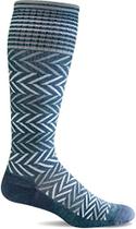 Sockwell Women's Chevron Compressão Graduada Moderada Assim,