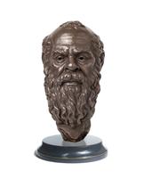 Sócrates Escultura Busto Filósofo Grego decoração, busto, presente, filosofia - Waiga