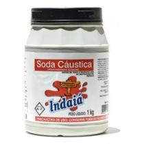 soda 1kg Indaia Desentope Cano Remove Sujeira e Limpa