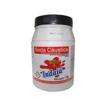 Soda Cáustica Indaia 1kg - Limpeza Poderosa e Versátil