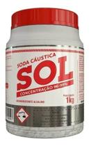 Soda Cáustica Sol 1kg Com Concentração 96% A 99%